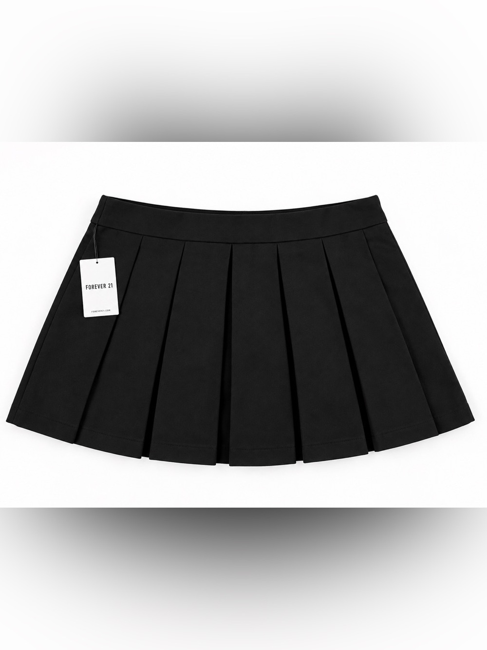 Forever 21 Black Pleated Mini Skirt with Tag